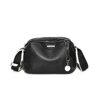 Bolso cruzado de piel auténtica para mujer, bandolera sencilla de alta calidad, Vintage, Boston, 2024 - details 26