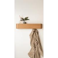 Perchero Pared Madera 'Toke' |   Diseño Moderno con Ganchos Ocultos |   Panel de Chapa de Madera Maciza |   Roble - details 4
