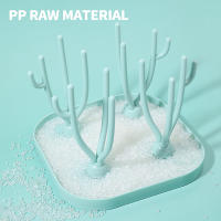 Soporte de Almacenamiento para Botella de Bebé con Secador de Pajillas y Cuchara de Alimentación Libre de BPA Herramientas de Cuidado y Limpieza para Botellas - details 6