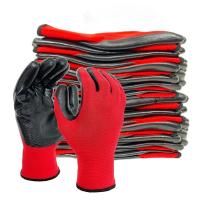 Guantes de Trabajo de Nylon Premium Coated de Nitrilo Agarre Excellente para Constructores - details 8