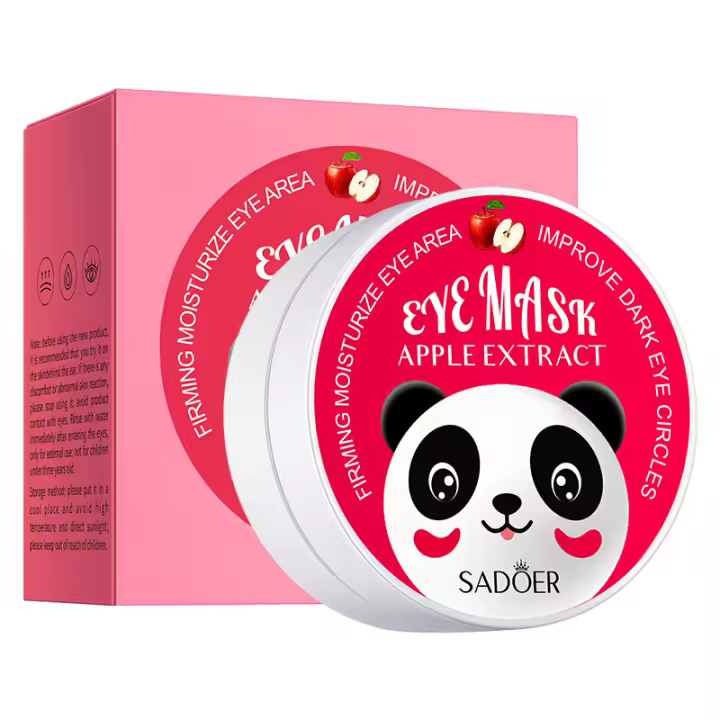 Máscara para los ojos De Colágeno, mascarilla transpirable, hialurónico contra las ojeras, elimina arrugas, Antiarrugas, 60Piezas - 1