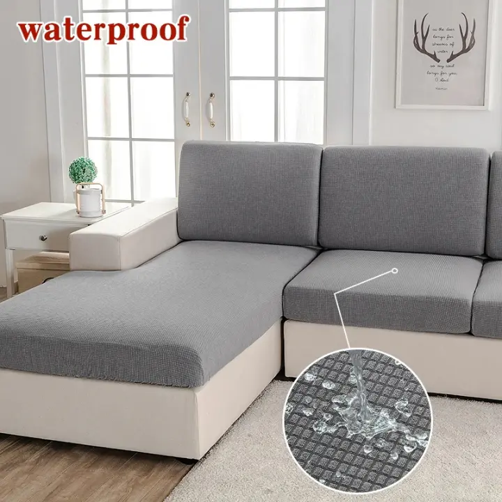 Cubierta de Sofá Jacquard Impermeable coolazy Protector de Muebles para Sala de Estar - 1