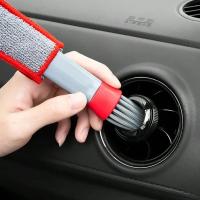 Cepillo de Limpieza Multifuncional Herramienta de Limpieza de Aire Acondicionado de Coche - details 0