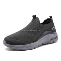 Nuevos zapatos informales antideslizantes de punto de malla deportiva negra para hombre famosos de marca unisex talla 46 - details 8
