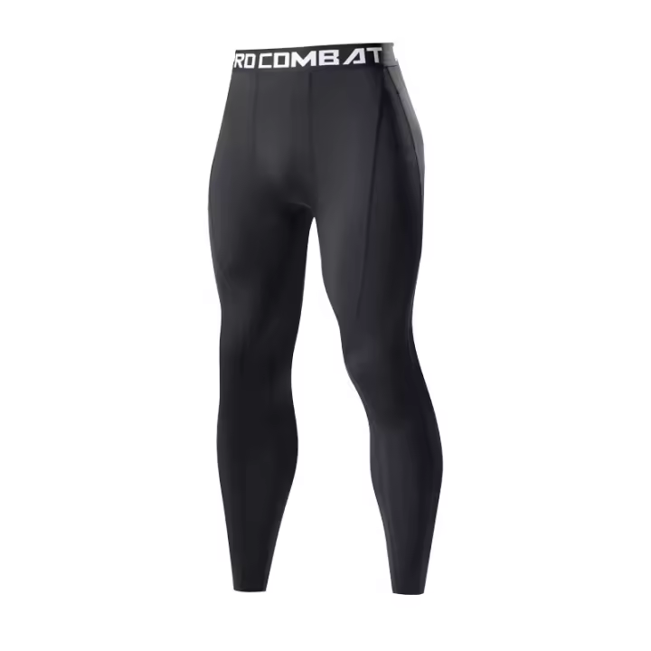 Leggings Deportivos para Hombres Pantalones de Entrenamiento Elásticos Secado Rápido Transpirables - 1