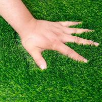 Alfombra de césped verde Artificial, simulación de musgo, plantas, decoración exterior, accesorios de jardín - details 6