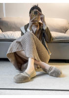 Mary Jane, zapatos esponjosos para mujer en invierno, zapatos de gorro, zapatos de algodón de terciopelo. - details 19