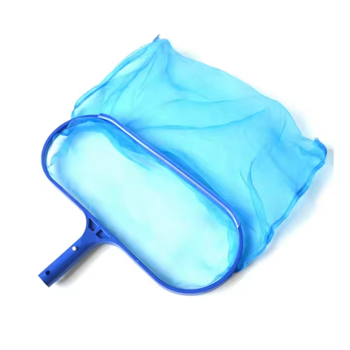 Red de limpieza para piscina, herramientas de limpieza profesionales, rastrillo de malla de salvamento, malla para espumadera de basura para jardín, piscina y Spa - 1