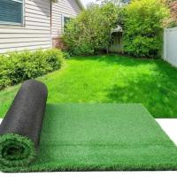 1 juego de tapetes artificiales para césped de mascotas verdes de 50/200 cm, utilizados para jardines al aire libre, campos deportivos tranquilos (sin residuos ni hierba caída) - details 0