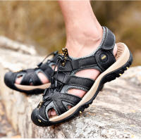 Nuevo Sandalias deportivas grandes de cuero para hombre, verano 2022 - details 18