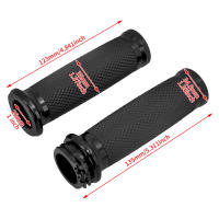 Manillar Universal para motocicleta, empuñaduras negras de 1 "para Harley y 25mm, Touring, Road King, Dyna, VRSC, Sportster XL, 883, 1200, XR, Softail - details 6