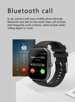 2025 pulsera de teléfono móvil inteligente de baja potencia hombre mujer Fitness exquisita moda brújula NFC Smartwatch BT CALL para ios Android - details 2