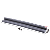 Tira de sellado inferior para puerta, insonorizado burlete de 95cm, antipolvo, antiviento y antiruido, bloqueador de sellado - details 4