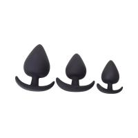 Leten 5 tamaños diferentes Anal Plug Trainer Dildo Masajeador Estimulador de Próstata Hombres Butt Plugs Juguetes Sexuales Para Parejas SM Adultos 18 - details 4