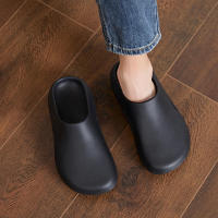 Nuevos zuecos cerrados, lindos, de suela gruesa, antideslizantes, versátiles, cómodos, sandalias de pareja para exteriores para hombres y mujeres - details 22