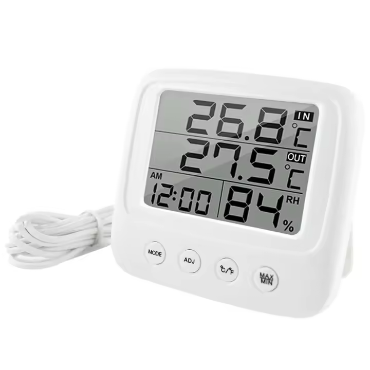 Sensor de temperatura interior digital LCD, conveniente para higrómetro, termómetro, higrómetro - 1