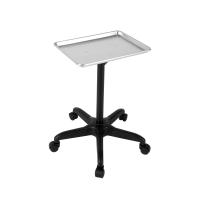 Bandeja de aluminio con ruedas para salón de belleza, carro para tatuaje, altura ajustable, 70-110CM, Blateado - details 10