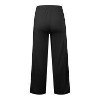 High Waisted Wide Leg Sweatpants Para Mujer Pantalones De Yoga Casuales Jogger De Cintura Baja Estilo Casual Cotton Ankle-Length - details 14
