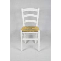 Venezia para Cocina y Comedor, Estructura en Madera de Haya barnizada Color Blanco y Asiento - details 7