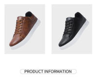 Zapatillas de deporte Zapatos casuales para hombres PU Deportes al aire libre Hombres Zapatos para caminar Four Seasons Fondo suave Tallas grandes - details 3