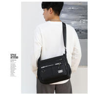 Bolso de hombro de gran capacidad impermeable resistente al desgaste mochila multibolsillo de negocios de ocio Oxford spinning bolsa de mensajero de los hombres - details 20