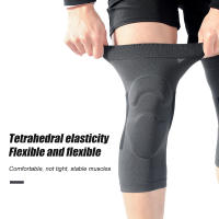 Mangas de compresión de rodilla, soporte de rodilla con almohadillas de Gel para rótula, entrenamiento, correr, levantamiento de pesas, alivio del dolor articular, 1 par - details 2