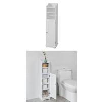 Carro Utilitario con 2 Estantes y 2 Bandejas Mueble Auxiliar de Ruedas para Baño, Cocina - details 12