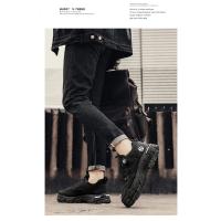 Zapatos informales de otoño para hombre, zapatillas de deporte de cuero para hombre, cómodos y suaves zapatos de tabla de Wark para hombre, zapatos de plataforma para hombre Кроссо ти... - details 15