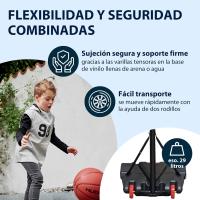 Canasta de Baloncesto Ajustable en Altura Ideal para Niños y Adolescentes - details 3