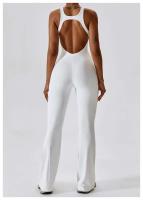 Mono de Yoga Sólido Conjunto de Una Pieza para Mujeres Ropa de Workout para Levantamiento de Glúteos Moda Activa - details 19
