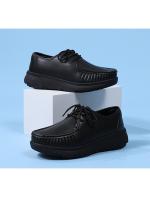 Zapatos de enfermera primavera y otoño 2025 nuevos zapatos de mujer zapatos de plataforma zapatos deportivos blancos de boca baja zapatos individuales - details 7