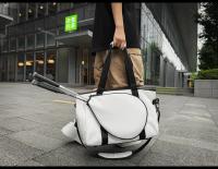 Bolsa Combi para Raqueta de Tenis Pádel, Bolsa de Bádminton, Adulto Unisex, Negro/Blanco - details 8