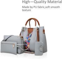 Bolsos Antirrobo de Hombro para Mujer, 4 Piezas, Bolso Bandolera para Mujer, Monedero - details 16