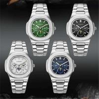 Reloj de Cuarzo de Lujo Leten Estilo Casual de Moda para Hombres Correa de Aleación - details 4