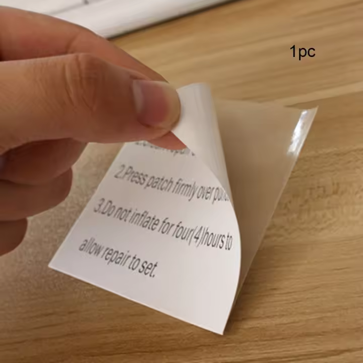 Pegatinas autoadhesivas para cojín de aire, Parche transparente impermeable para tienda de campaña, parches de tela, cinta de reparación de chaqueta, pegatina de nailon - 1