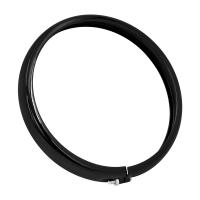 Anillo embellecedor para faro delantero de motocicleta, accesorio negro/cromo de 5,75 pulgadas para Harley Sportster XL 1200 883 Dyna Softail Fat Boy Street Glide - details 1