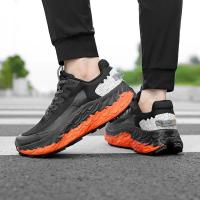 Zapatillas para correr de rebote transpirables para hombre, zapatillas antideslizantes con amortiguación para exteriores, zapatillas para correr con parte inferior gruesa, zapatillas para parejas - details 6