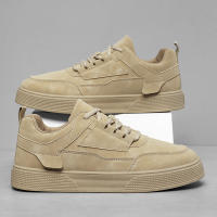 Zapatos Blancos Planos Para Hombre, Zapatos Deportivos Casuales - details 8