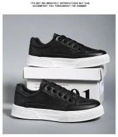 Zapatillas de Lona Transpirables para Hombres Primavera-Verano Zapatos de Tablero Casuales de Moda Tendencia 2025 - details 9