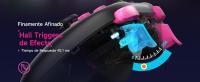 X05 Mando PC Inalambrico con R.G.B Luz-Joystick Hall-Gatilidad Hall- Batería recargable de 750 mAh- Vibración- Turbo para PC/Switch/Móvil- Gamepad PC Compatible con Black Myth: Wukong - details 4