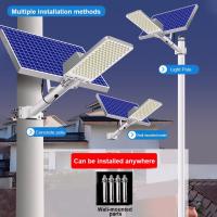 Luces solares potentes para exteriores, lámpara de pared, Panel externo, farola impermeable para jardín, casa y patio, 250/50W - details 2