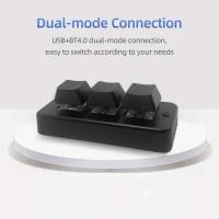 321BT 3-key  Customized Keyboard Bluetooth Wireless Switch USB+BT Dual-mode Keyboards Office Gaming Multimediboard - details 3
