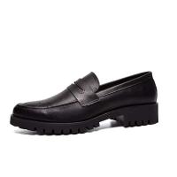 Mocasines tejidos con tacón plano de color liso, zapatos de cuero de cuello alto transpirables de alta calidad para hombres y mujeres - details 11