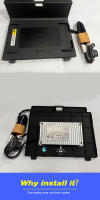 Vtear-cargador inalámbrico para coche, adaptador de Panel de carga rápida de 15W, Producto Interior, accesorios para automóviles, para Toyota Prius PHEV Prime - details 1