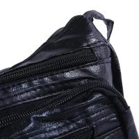 Negro multicapa para mujer, práctico bolso bandolera de gran capacidad - details 4