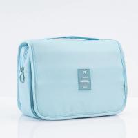 Bolsas de maquillaje para artículos de tocador, bolsas de cosméticos plegables coreanas de Color sólido, de viaje de PVC, impermeables - details 12