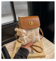 Bolso de Teléfono de Dibujos Animados Estilo Coreano Bolso Cruzado Pequeño y Versátil para Uso Casual - details 0
