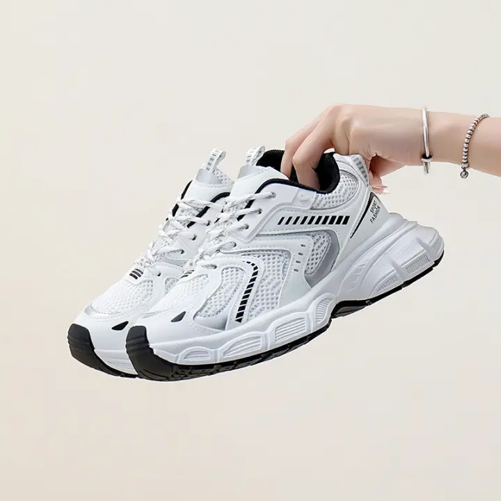 Zapatos de plataforma de estilo coreano Ins para papá, zapatillas para correr para estudiantes, temporada 2025, ocio aumentado, Ld008 - 1