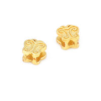 Pulseras de Mariposa de Brass de Alta Calidad 18K Oro Accesorios de Joyería DIY Hechas en China - details 12
