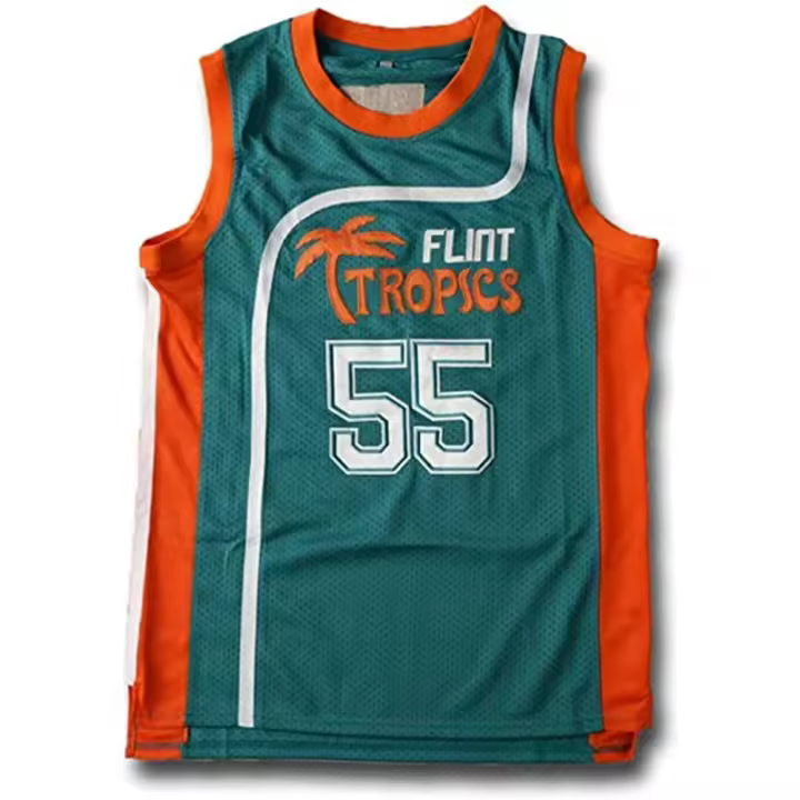 Camiseta de baloncesto de película personalizada para hombre, camiseta transpirable de malla #7 #11 #33 #00, camiseta sin mangas - 1